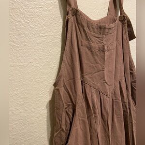 Brown jumpsuit - perfect for fall!